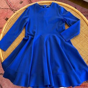 Elegant Il Gufo Italian Designer Blue Kids Knit Dress 10